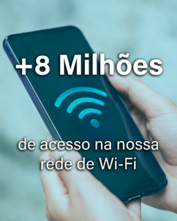 +8-milhoes de acesso na nossa rede wi-fi
